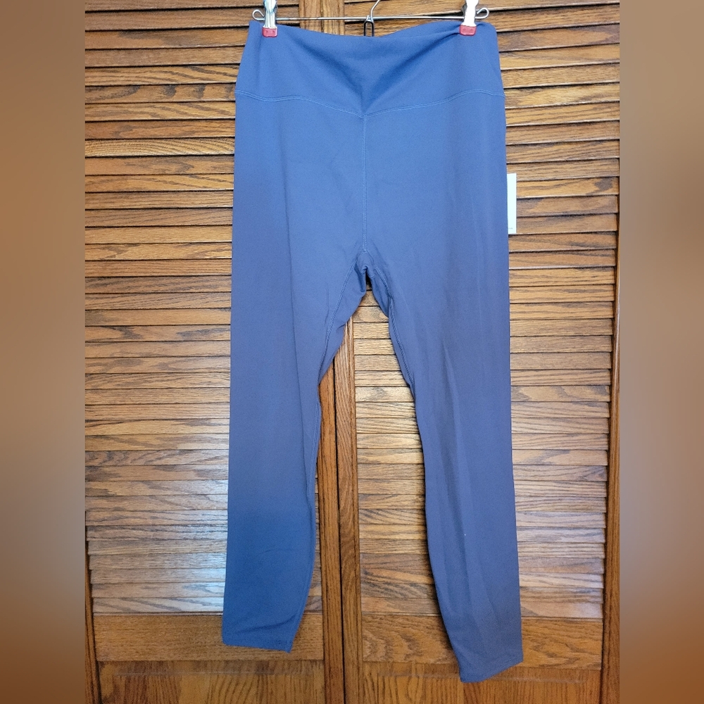 WeWoreWhat NWT Solid Stone Grey High Rise Legging Size XL‎